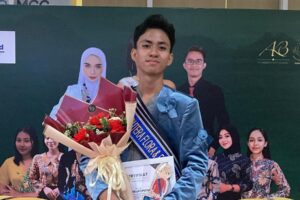 Rahim, mahasiswa Teknik Sipil S-1 ITN Malang meraih Runner Up 1 Duta Flora & Fauna Jatim