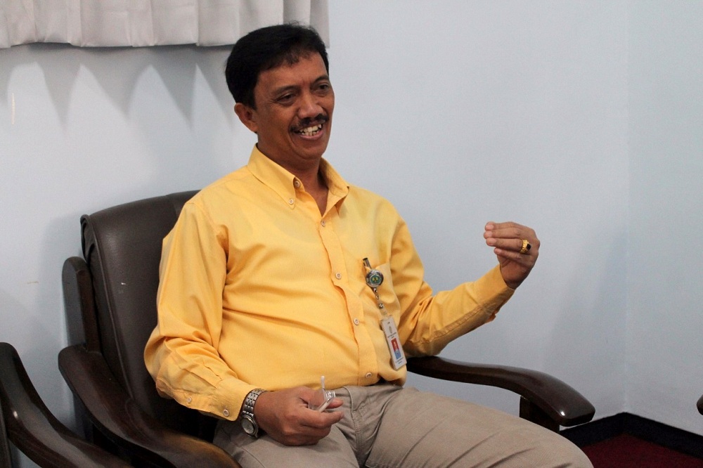 Prof. Dr. Eng. Ir. I Made Wartana MT, saat menjabat sebagai Wakil Rektor III ITN Malang. (Foto: Yanuar/humas)