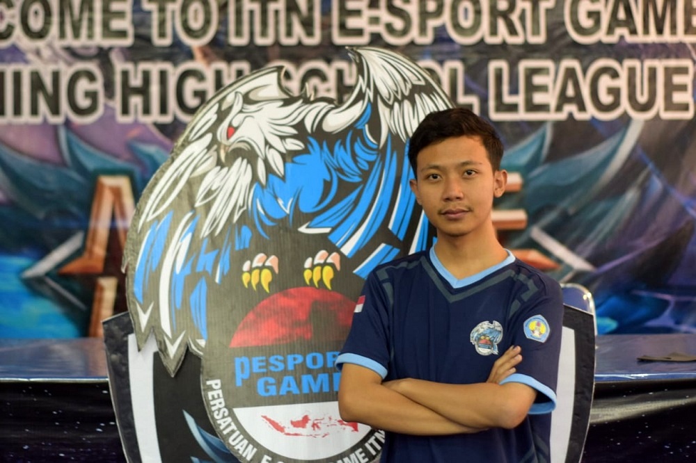 Ketua UKM Pesport (Persatuan E-Sport Game), Dandy Kharisma mahasiswa Teknik Informatika S-1 ITN Malang. (Foto: Istimewa)