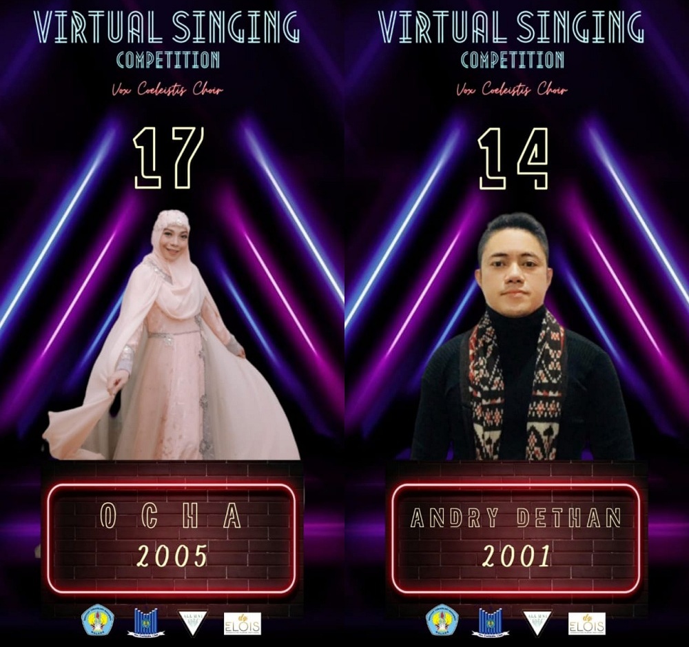 Performance peserta dalam 1st VCC Virtual Singing Competition ITN Malang, Minggu (23/08/2020). (Foto: Istimewa)