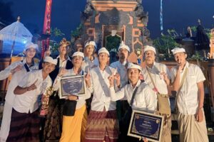 Penjor buatan Ikatan Mahasiswa Hindu Dharma ITN Malang juara 1 dan juara harapan 3, Lomba Penjor Piodalan Pura Bhuvana Kerta Singosari Malang 2023