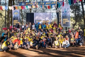 Himakpa ITN Malang menggelar Reuni Akbar 45 Tahun di Coban Talun, Kota Batu