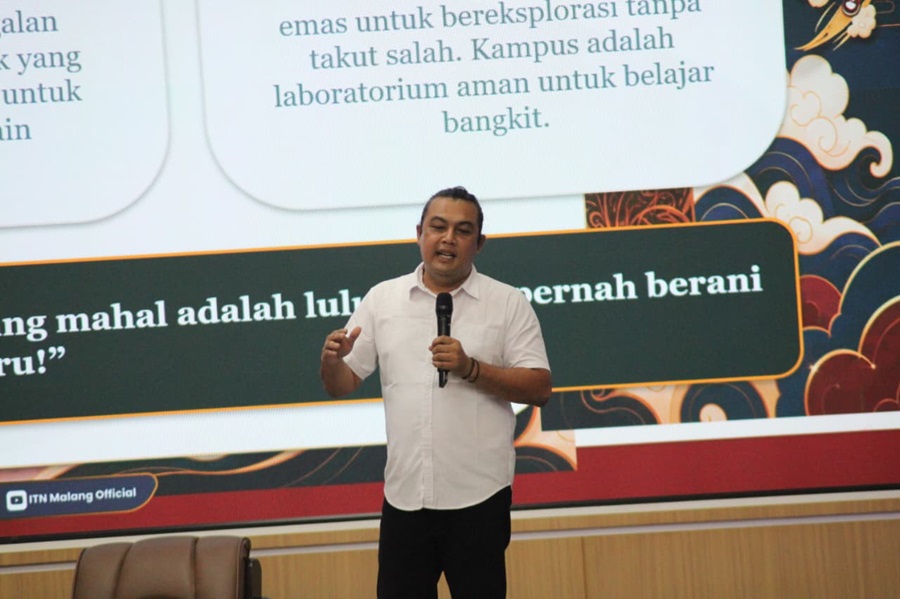 Rahasia Lulus 3,5 Tahun Dr. Eko Alumnus Teknik Mesin S-1 ITN Malang Dorong Maba Berinovasi serta Melek Peluang Wirausaha