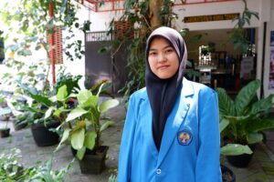 Eka Maretyaningsih Agung Purwanti, lulusan terbaik Teknik Kimia S-1 Fakultas Teknologi Industri (FTI) ITN Malang pada wisuda ke 76 periode II ahun 2026