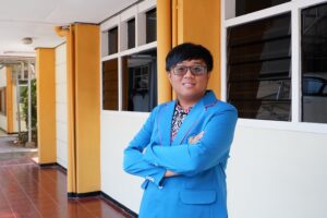 Vincentius Ivan Gandhi, lulusan terbaik Magister Teknik Sipil (Peminatan Manajemen Konstruksi) Pascasarjana ITN Malang pada Wisuda ke-76 Periode II Tahun 2026